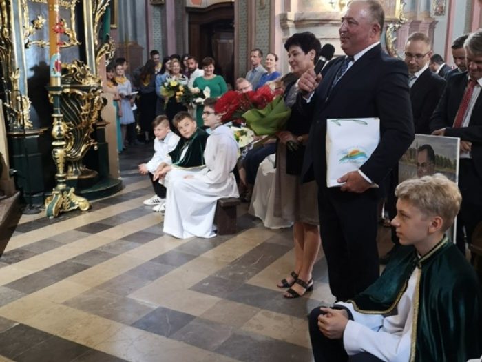Miniaturka artykułu Pożegnanie i powitanie Proboszcza w Parafii Świętego Ludwika we Włodawie