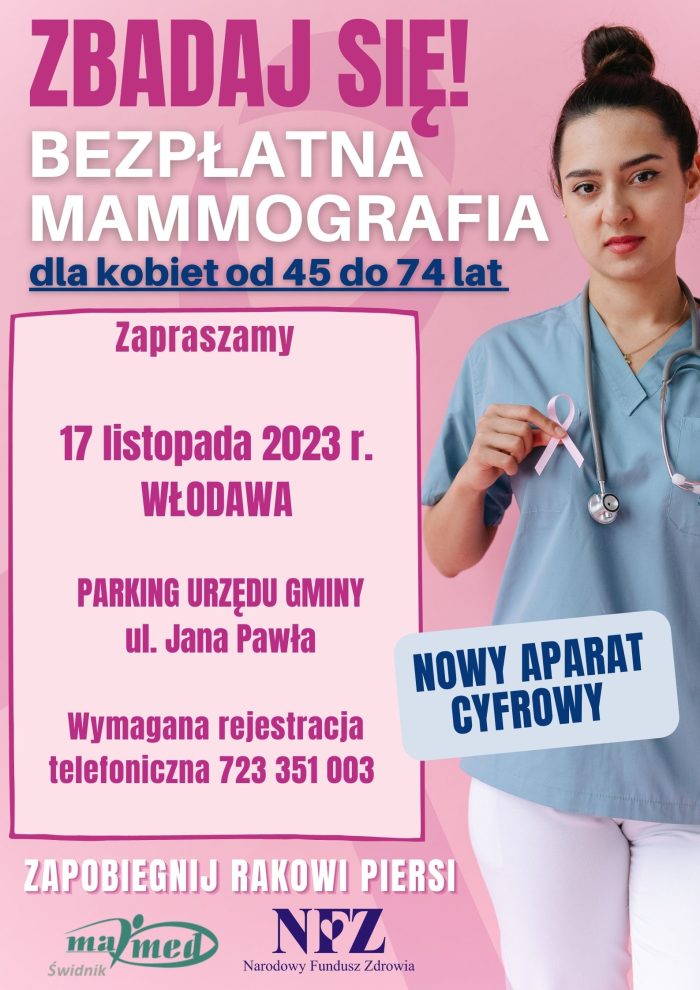 Plakat Mammografia