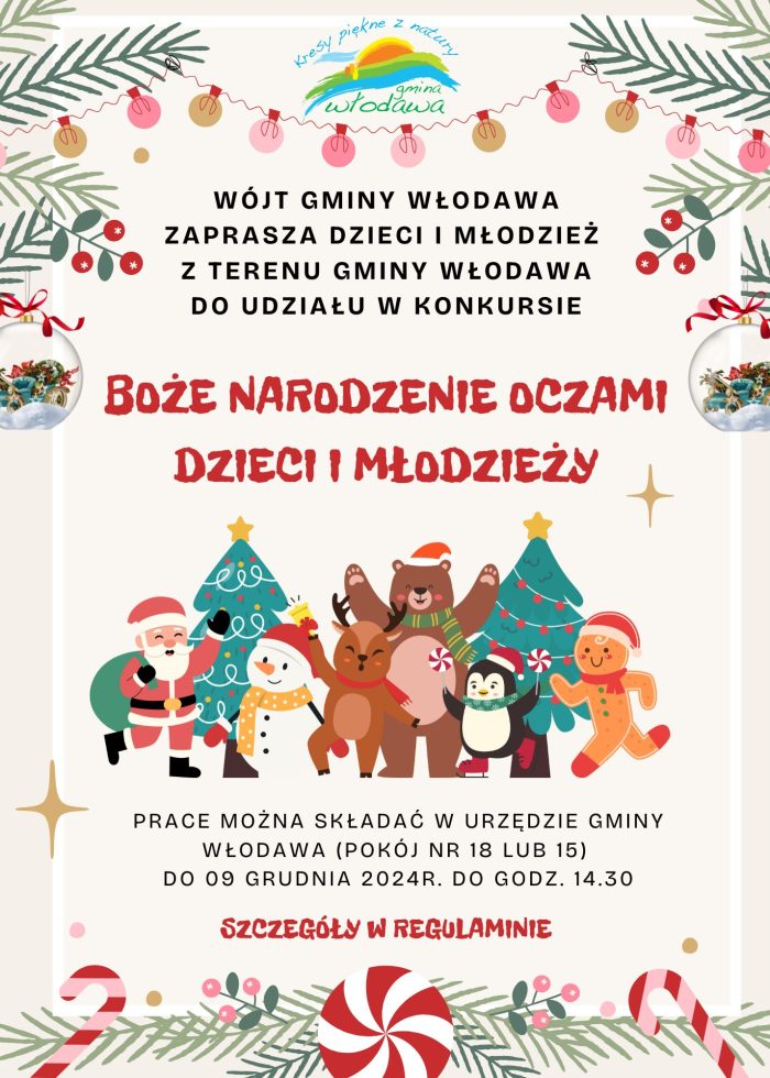 Plakat - Konkurs „Boże Narodzenie oczami dzieci i młodzieży”