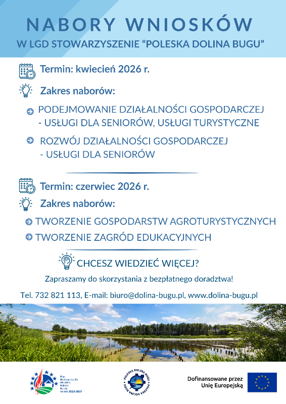 Plakat 2026 - nabory wniosków