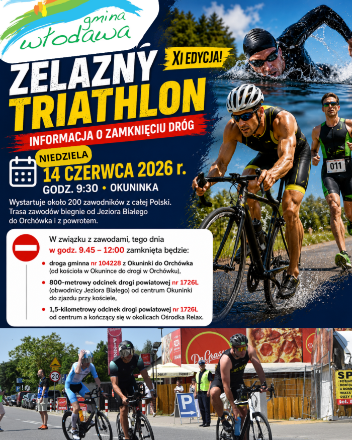 Plakat- Żelazny Triathlon